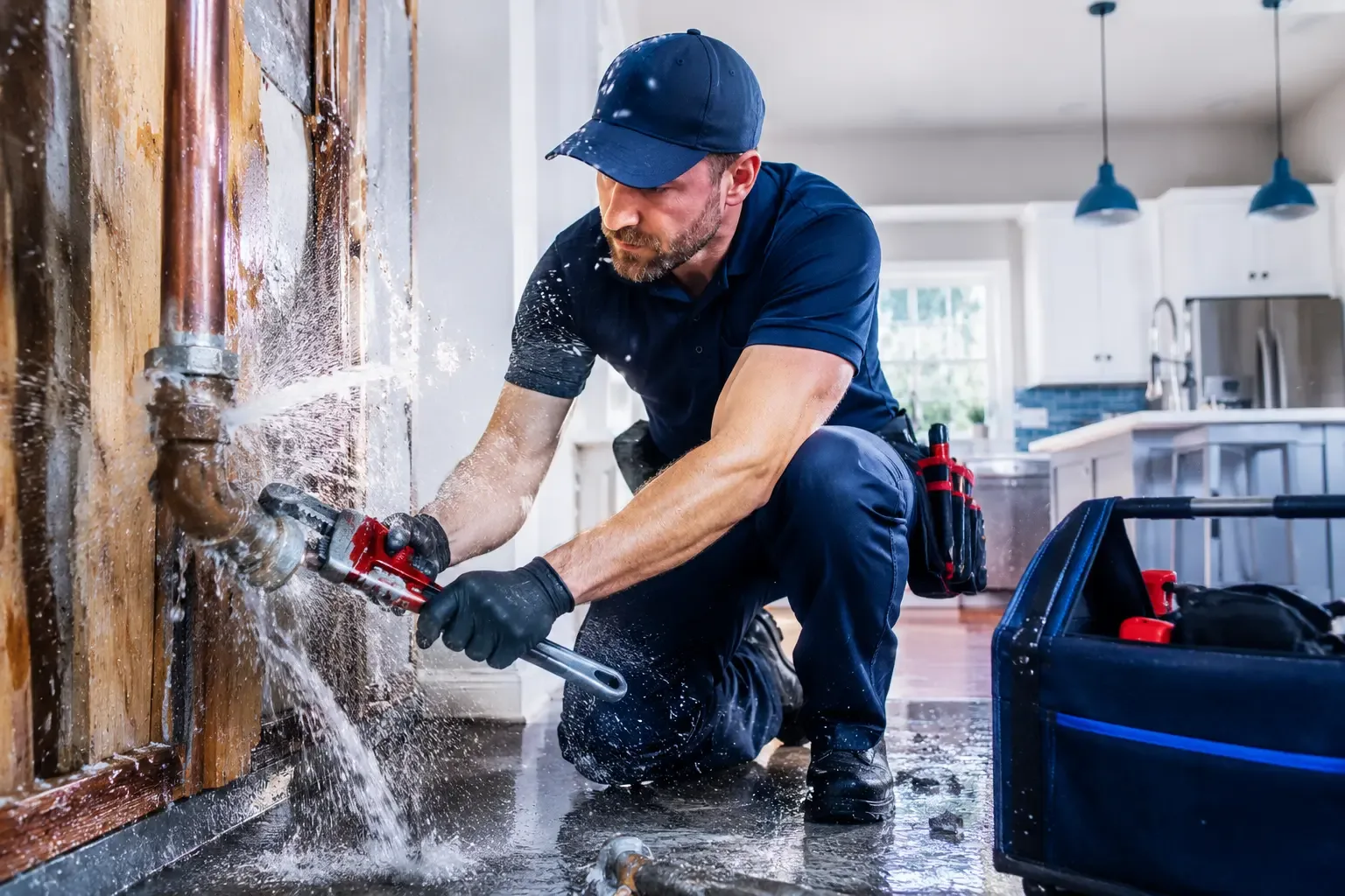 Local emergency pipe repair professionals in Rock Cave, WV